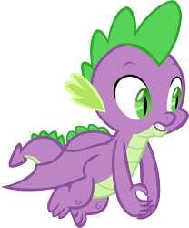 Size: 4984x6001 | Tagged: safe, artist:memnoch, spike, dragon, flying, male, simple background, solo, transparent background, vector, winged spike