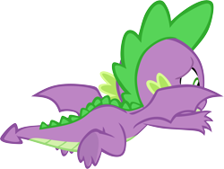 Size: 7920x5952 | Tagged: safe, artist:memnoch, spike, dragon, flying, male, simple background, solo, spread wings, transparent background, vector, winged spike, wings