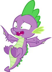 Size: 4249x5909 | Tagged: safe, artist:memnoch, spike, dragon, claws, simple background, solo, spread toes, transparent background, underfoot, vector, winged spike