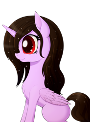 Size: 674x916 | Tagged: safe, artist:zetamad, oc, oc only, oc:moonlight sonata, alicorn, pony, alicorn oc, horn, simple background, solo, transparent background, wings