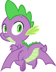 Size: 4597x5879 | Tagged: safe, artist:memnoch, spike, dragon, simple background, solo, transparent background, vector