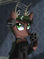 Size: 1700x2268 | Tagged: safe, artist:elmutanto, deer, equestria at war mod, bust, portrait