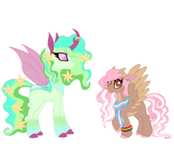 Size: 2100x1915 | Tagged: safe, artist:angei-bites, oc, oc only, changepony, hybrid, clothes, female, high res, interspecies offspring, offspring, parent:discord, parent:fluttershy, parent:thorax, parents:discoshy, scarf, simple background, transparent background