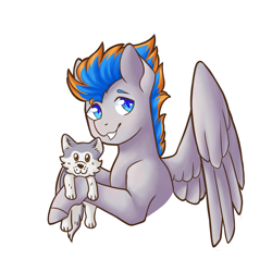 Size: 1900x1900 | Tagged: safe, artist:flaming-trash-can, oc, oc:thunder heart, pegasus, pony, plushie, solo