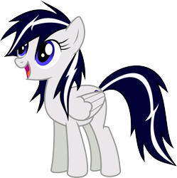 Size: 4220x4237 | Tagged: safe, artist:nero-narmeril, oc, oc:moonlight flare, pegasus, pony, absurd resolution, female, mare, simple background, solo, transparent background