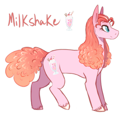 Size: 1024x938 | Tagged: safe, artist:amiookamiwolf, oc, oc only, oc:milkshake, earth pony, pony, female, mare, offspring, parent:pinkie pie, parent:prince blueblood, parents:bluepie, simple background, solo, transparent background, unshorn fetlocks