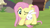 Size: 1920x1080 | Tagged: safe, derpibooru import, screencap, angel bunny, fluttershy, pegasus, pony, rabbit, she talks to angel, animal, cheek to cheek, duo, female, male, mare, messy mane, one eye closed