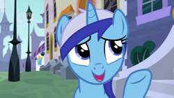 Size: 1920x1080 | Tagged: safe, screencap, minuette, pony, unicorn, amending fences, cute, female, mare, smiling, solo