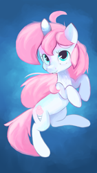 Size: 1080x1920 | Tagged: safe, artist:sapphrinette, oc, oc:cotton candy, pony, solo