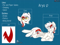 Size: 4000x3000 | Tagged: safe, alternate version, artist:difis, oc, oc:arya, female, reference sheet