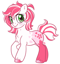 Size: 828x882 | Tagged: safe, artist:ali-selle, oc, pony, cute, gift art, solo