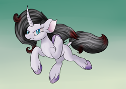 Size: 1213x861 | Tagged: safe, artist:huffy26, oleander, classical unicorn, earth pony, unicorn, them's fightin' herds, atg 2019, atg 2020, cloven hooves, leonine tail, newbie artist training grounds, solo, unshorn fetlocks