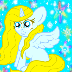 Size: 1000x1000 | Tagged: safe, oc, oc:sparkle light, alicorn, blank flank, child, childhood, colored, harmony, light, rainbow, shine, solo, sparkles