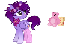 Size: 1024x618 | Tagged: safe, artist:sapphiretwinkle, oc, oc:flora, pegasus, pony, clothes, female, mare, simple background, socks, solo, transparent background