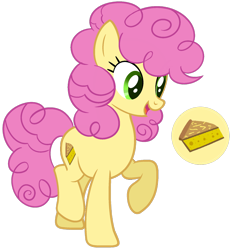 Size: 1280x1367 | Tagged: safe, artist:galacticcinnamonbuni, li'l cheese, pony, the last problem, base used, nonbinary, older, simple background, solo, transparent background