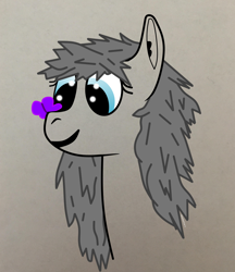 Size: 1768x2048 | Tagged: safe, artist:moonbutters, oc, butterfly, earth pony, pony, sketch, solo