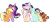 Size: 1024x459 | Tagged: safe, artist:peanutthechub, derpibooru import, applejack, twilight sparkle, twilight sparkle (alicorn), oc, oc:apple granola, oc:gala apple, oc:peachy dreams, oc:prince pluto, oc:star fruit, alicorn, changedling, changeling, earth pony, kirin, pony, unicorn, adopted offspring, changedling oc, changeling oc, family, female, filly, freckles, glasses, kirin oc, lesbian, magical lesbian spawn, mare, offspring, one eye closed, parent:applejack, parent:twilight sparkle, parents:twijack, shipping, simple background, transparent background, twijack, ultimate twilight, wink