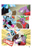 Size: 3850x5950 | Tagged: safe, artist:mlpryze, derpibooru import, rainbow dash, spike, anthro, fight, shield, weapon