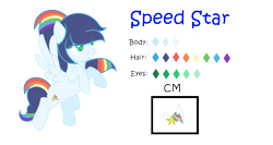 Size: 2912x1544 | Tagged: safe, artist:jazmin04, artist:sparkleheartyrose24, oc, oc only, oc:speed star, pegasus, pony, base used, cutie mark, eye clipping through hair, female, flying, mare, next generation, offspring, parent:rainbow dash, parent:soarin', parents:soarindash, pegasus oc, reference sheet, simple background, solo, spread wings, transparent background, wings