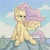 Size: 1500x1500 | Tagged: safe, artist:raph13th, derpibooru import, fluttershy, pegasus, pony, female, lidded eyes, mare, ocean, posing for photo, rock, smiling, spread wings, windswept mane, wings