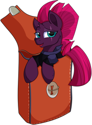 Size: 3850x5200 | Tagged: safe, artist:rainbowtashie, tempest shadow, pony, unicorn, female, heart eyes, satchel, simple background, solo, transparent background, wingding eyes