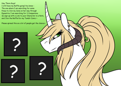 Size: 1400x1000 | Tagged: safe, artist:theblackcatstale, oc, oc only, oc:july winters, demon, demon pony, original species, bust, female, horn, multiple horns, solo