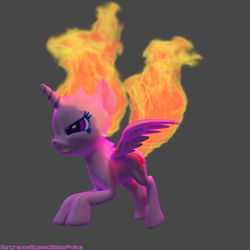 Size: 1920x1920 | Tagged: safe, artist:extremespeed slowpoke, twilight sparkle, twilight sparkle (alicorn), alicorn, pony, 3d, atg 2020, blender, newbie artist training grounds