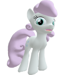 Size: 612x720 | Tagged: safe, artist:topsangtheman, twinkleshine, pony, unicorn, 3d, looking at you, open mouth, simple background, solo, source filmmaker, transparent background