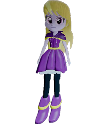 Size: 624x720 | Tagged: safe, artist:topsangtheman, lavender lace, equestria girls, 3d, looking at you, simple background, solo, source filmmaker, transparent background