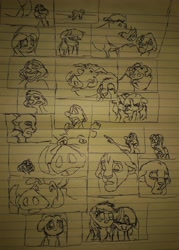 Size: 2334x3265 | Tagged: safe, artist:paulli, disney, lined paper, my hidden images, photo, the lion king, traditional art