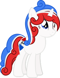 Size: 2152x2786 | Tagged: safe, artist:fuzzybrushy, oc, oc only, oc:kansie, unicorn, heterochromia, show accurate, simple background, solo, transparent background