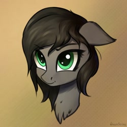 Size: 1024x1024 | Tagged: safe, artist:adagiostring, oc, oc only, earth pony, bust, cute, female, mare, portrait, solo