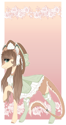 Size: 771x1448 | Tagged: safe, artist:lunawolf28, oc, oc:misaki, pegasus, pony, female, mare, solo