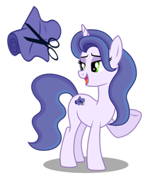 Size: 1280x1507 | Tagged: safe, artist:tenderrain46, oc, oc:cashmere, pony, unicorn, female, mare, offspring, parent:fancypants, parent:rarity, parents:raripants, simple background, solo, transparent background