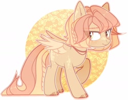 Size: 1600x1258 | Tagged: safe, artist:toffeelavender, oc, pegasus, pony, female, mare, solo