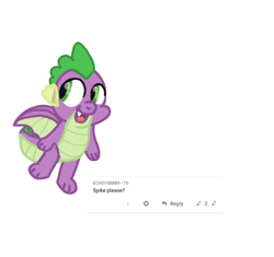Size: 1080x1015 | Tagged: safe, artist:chespinfan, spike, dragon, male, requested art, simple background, smiling, solo, white background, winged spike