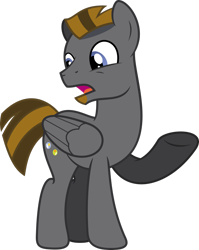 Size: 2183x2747 | Tagged: safe, artist:fuzzybrushy, oc, oc only, oc:shutterfly, pegasus, male, simple background, solo, stallion, transparent background