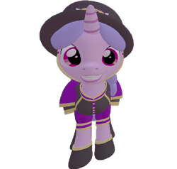 Size: 757x720 | Tagged: safe, artist:topsangtheman, sea swirl, seafoam, pony, unicorn, clothes, grin, hat, looking at you, simple background, smiling, solo, transparent background, uniform