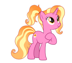Size: 4000x3530 | Tagged: safe, artist:tina100, luster dawn, pony, unicorn, the last problem, female, high res, hoof on chest, mare, simple background, solo, transparent background, vector