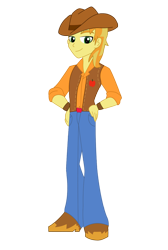 Size: 960x1425 | Tagged: safe, artist:hankstermanart, braeburn, equestria girls, equestria girls-ified, simple background, solo, transparent background