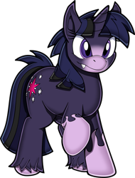 Size: 779x1026 | Tagged: safe, artist:fuzon-s, twilight sparkle, oc, simple background, transparent background, werelight shine