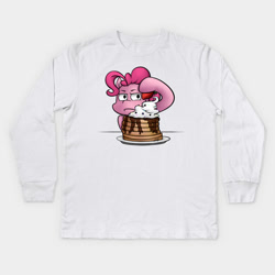 Size: 630x630 | Tagged: artist needed, source needed, useless source url, safe, derpibooru import, pinkie pie, earth pony, pony, long sleeve shirt, steven universe, target demographic, together breakfast