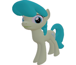 Size: 842x720 | Tagged: safe, artist:topsangtheman, green jewel, earth pony, pony, 3d, looking at you, simple background, solo, source filmmaker, transparent background