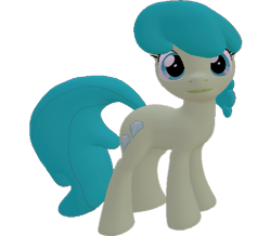 Size: 827x720 | Tagged: safe, artist:topsangtheman, green jewel, earth pony, pony, 3d, looking at you, simple background, solo, source filmmaker, transparent background