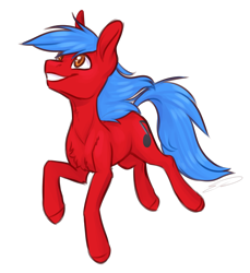 Size: 2509x2741 | Tagged: safe, artist:doekitty, oc, oc:firewolfy, earth pony, pony, male, simple background, solo, stallion, transparent background