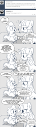 Size: 896x3175 | Tagged: safe, artist:mamatwilightsparkle, spike, twilight sparkle, dragon, pony, unicorn, baby, baby spike, comic, mama twilight sparkle, monochrome, toothbrush, tumblr, younger