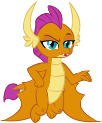 Size: 5008x6060 | Tagged: safe, artist:memnoch, smolder, badass, cute, female, simple background, smolderbetes, solo, transparent background, vector