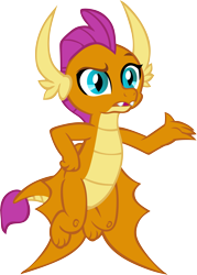 Size: 4299x6012 | Tagged: safe, artist:memnoch, smolder, badass, cute, female, simple background, smolderbetes, solo, transparent background, vector