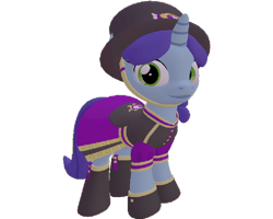 Size: 900x720 | Tagged: safe, artist:topsangtheman, spring rain, pony, unicorn, 3d, clothes, hat, looking at you, simple background, solo, source filmmaker, transparent background, uniform