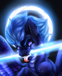 Size: 843x1024 | Tagged: safe, artist:raychelrage, oc, oc only, pegasus, mouth hold, solo, tongue out